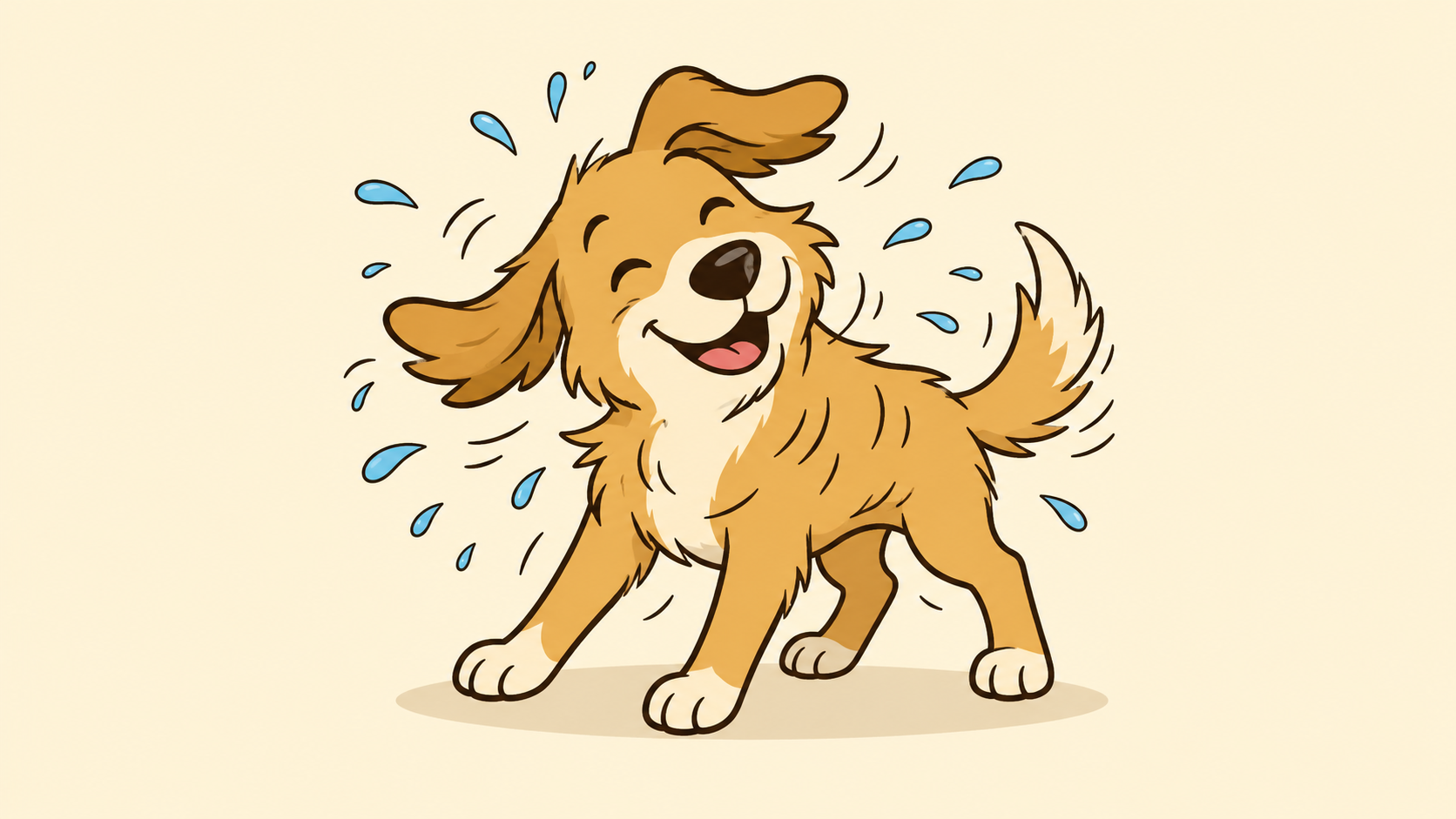 Perché Il Cane Si Scuote Dopo Il Bagno?